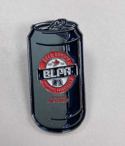 Beer Can BLPA Trading Pin